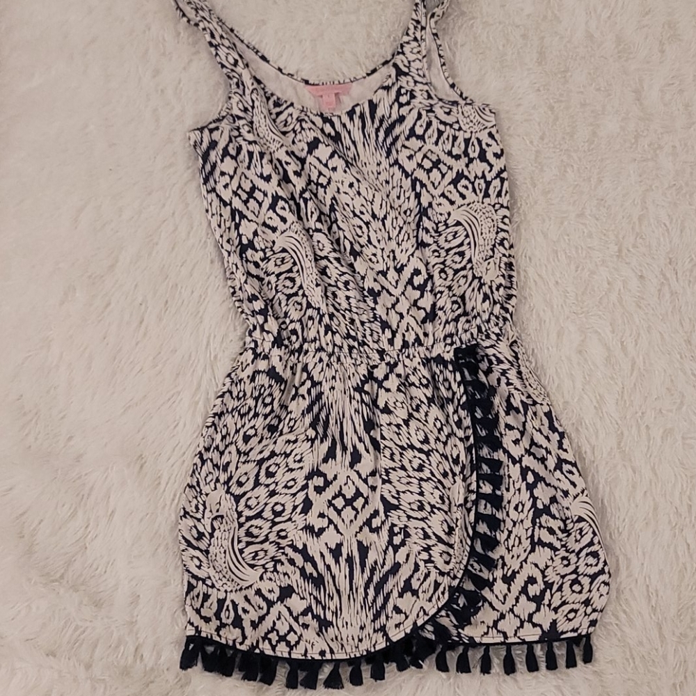 Lilly Pulitzer Jarrett Romper Small